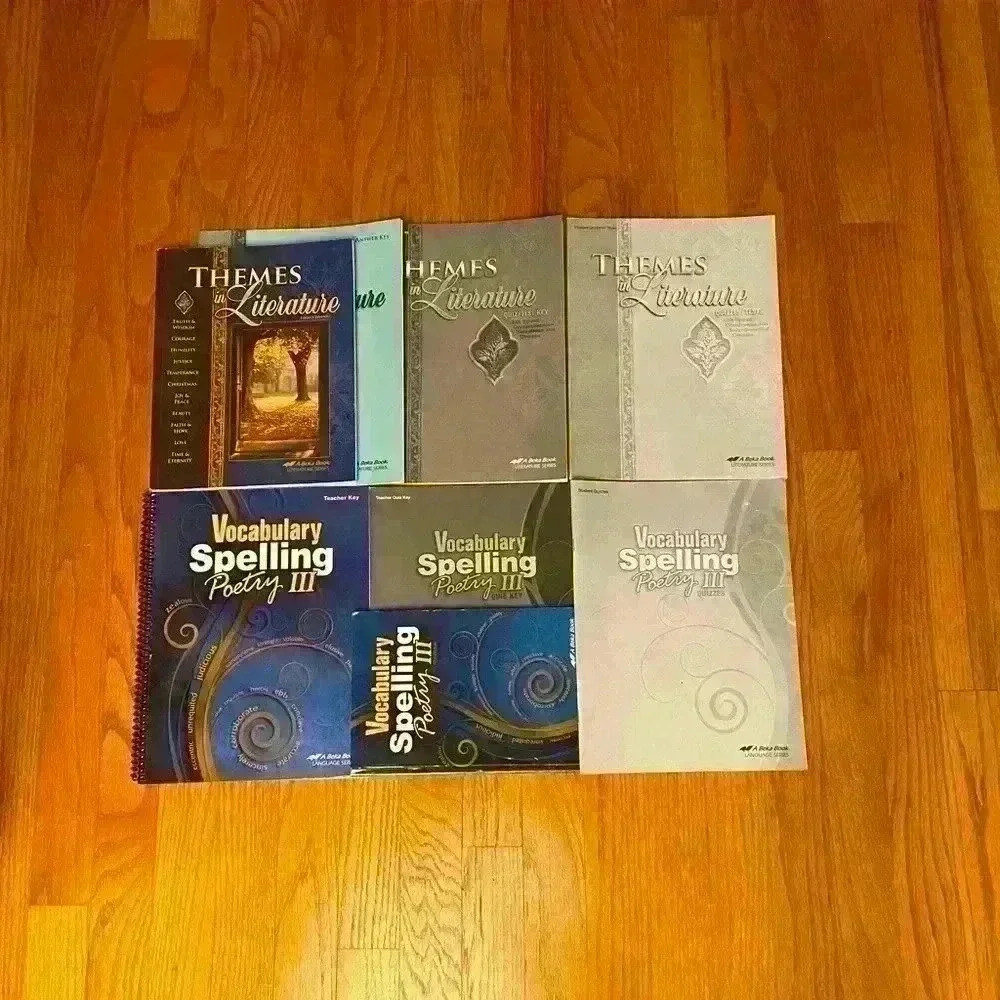 Homeschool Teacher Student Books Tests Literature Vocabulary Spelling Poetry - Picture 3 of 7